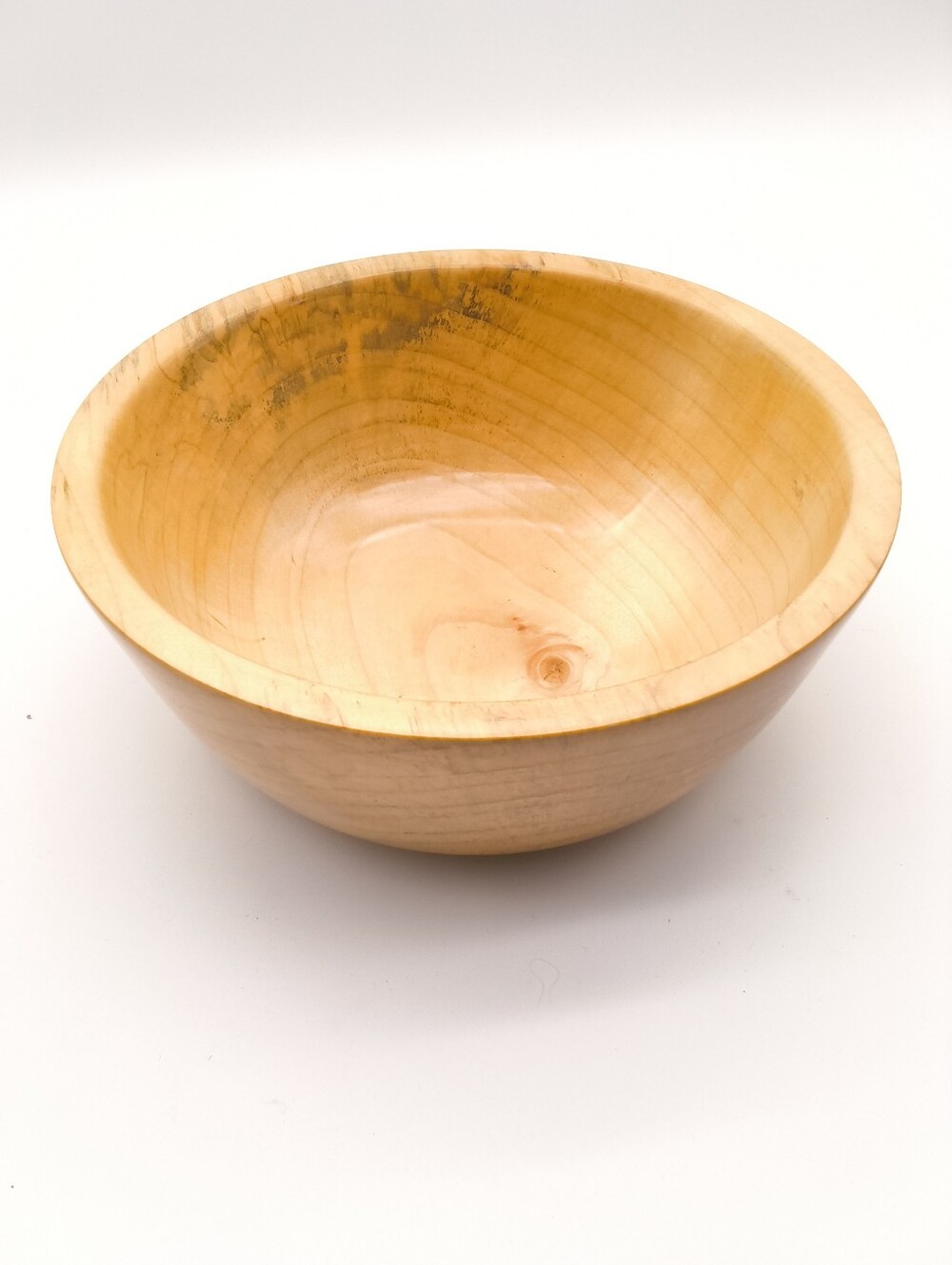 Handcrafted Grumpsy Artist Signed Wood Turned Bowl - Hardwood